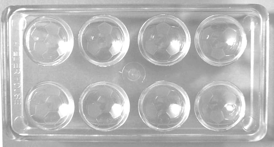 サッカーボールと笛のチョコレートモルド サッカーボールと笛のチョコレートモルド 野球とサッカーボール
